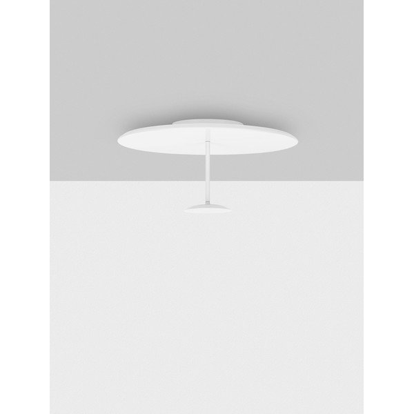 Matēti balta tērauda LED griestu lampa ar regulējamu spilgtumu Nima – Nova Luce-image-3