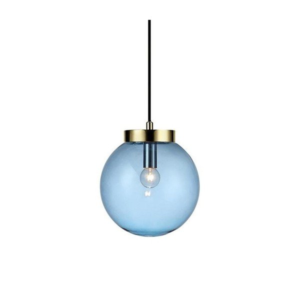 Piekaramais lukturis zili zeltītā krāsā Markslöjd Ball Two, ⌀ 22 cm-image-1