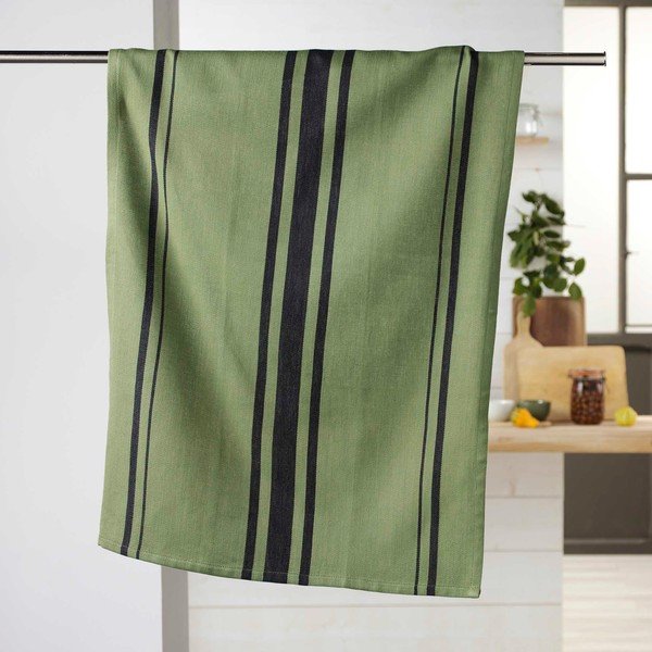 Kokvilnas trauku dvielis 50x70 cm Comptoir – douceur d'intérieur-image-1