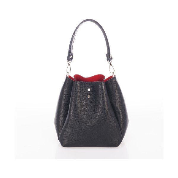 Melna ādas somiņa Giorgio Costa Acca-image-1