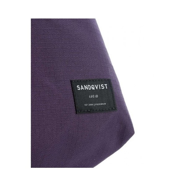 Tumši violeta ripstopa mugursoma Sandqvist Oliver-image-4
