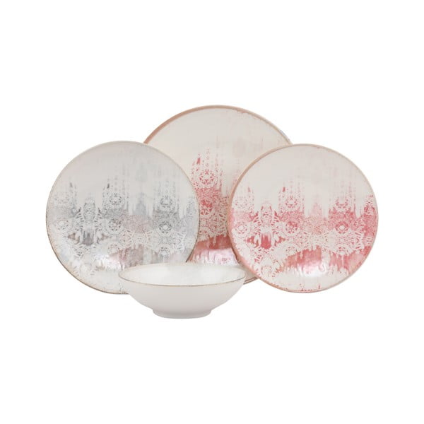 Porcelāna trauku komplekts (24 gab.) Güral Porselen Ornaments