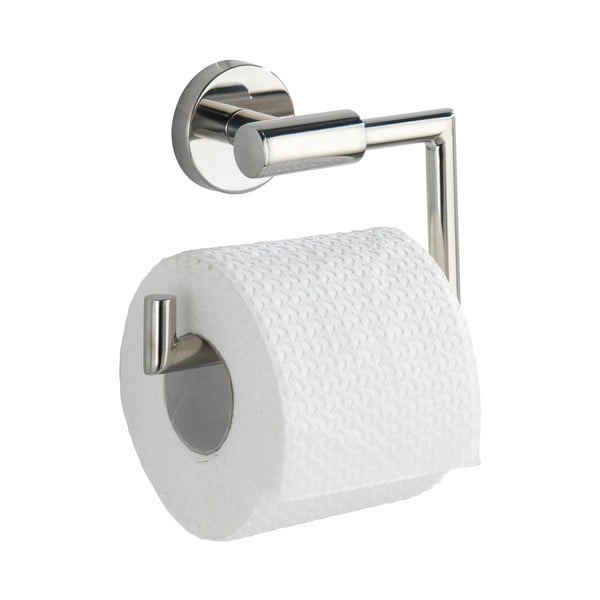 Spīdīgas sudraba krāsas nerūsējošā tērauda sienas tualetes papīra turētājs Bosio – Wenko-image-2