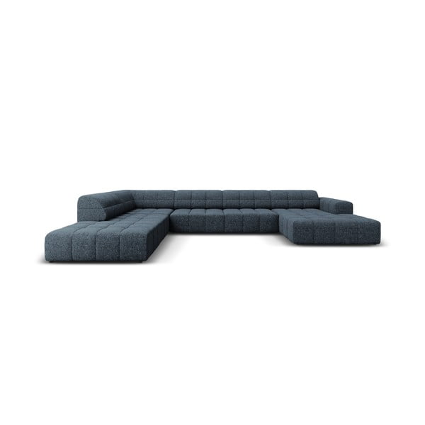 Zils stūra dīvāns (ar kreiso stūri/U veida) Chicago – Cosmopolitan Design