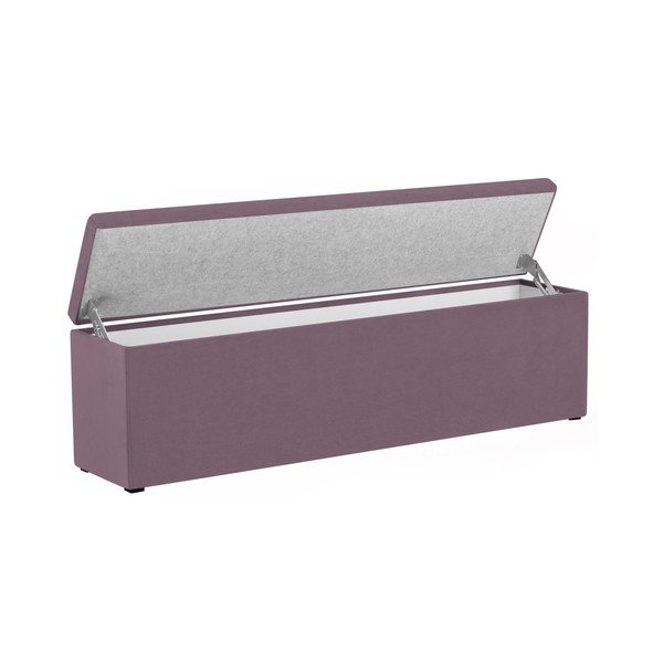 Lavandas purpursarkana osmaņa Mazzini Sofas Ancona, 200 x 46 cm-image-4