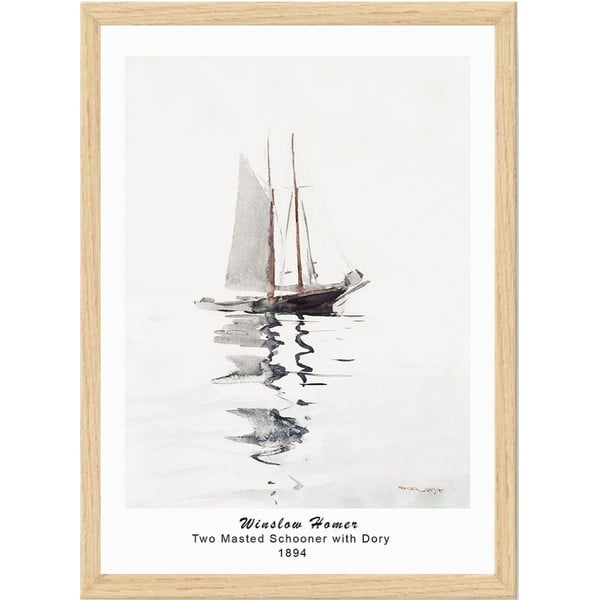 Plakāts rāmī 35x45 cm Winslow Homer – Wallity