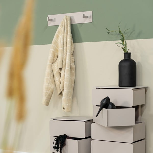 Pelēkbrūns metāla sienas pakaramais 50 cm Leatherman – Spinder Design-image-1