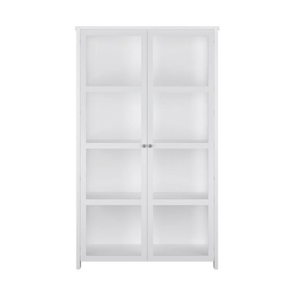 Balta vitrīna 124x210 cm Excellent – Tvilum