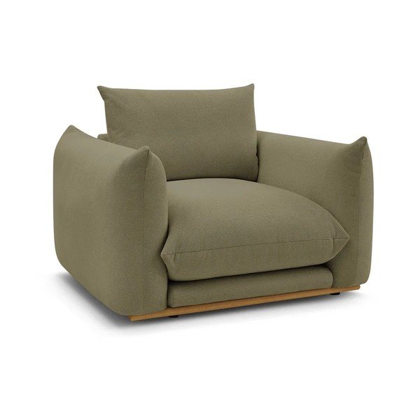 Gaiši zaļš atpūtas krēsls Ernest – Bobochic Paris