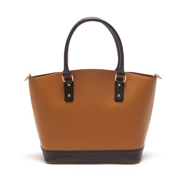 Konjaka brūna ādas rokassomiņa Isabella Rhea nr. 464-image-4