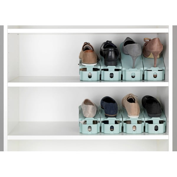 8 tirkīzzili regulējami apavu statīvi Wenko-image-1