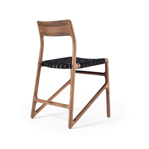 Melns/brūns pusdienu krēsls Fawn – Gazzda-image-4