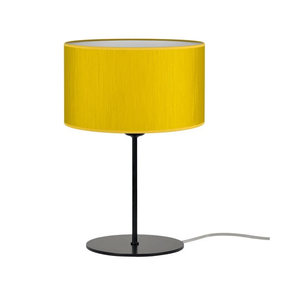 Dzeltena galda lampa Sotto Luce Doce S, ⌀ 25 cm