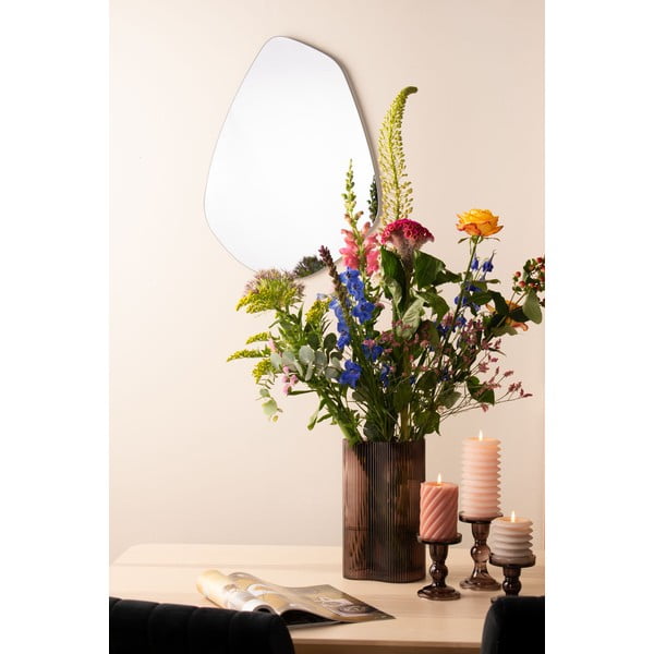 Brūna stikla vāze PT LIVING Wave, augstums 27 cm-image-1