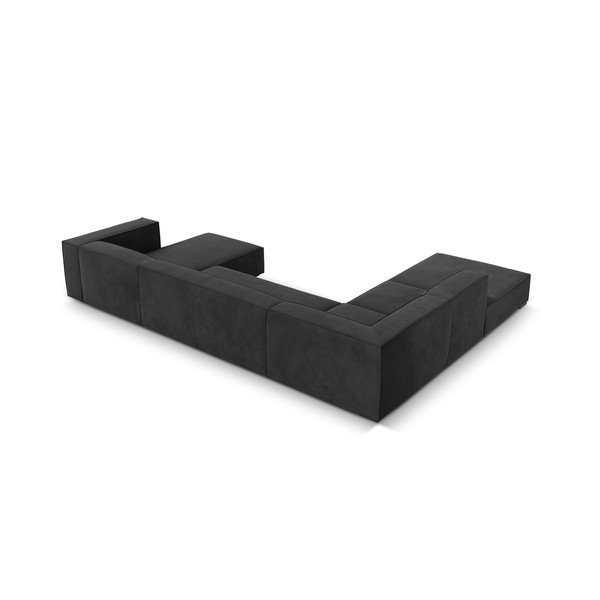 Tumši pelēks stūra dīvāns (kreisais stūris) Madame – Windsor & Co Sofas-image-3