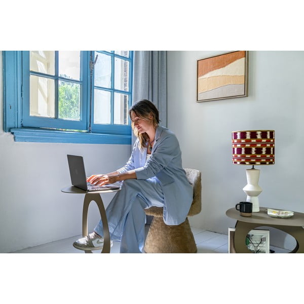 Metāla sānu galdiņš 39x46 cm Alto – Spinder Design-image-4