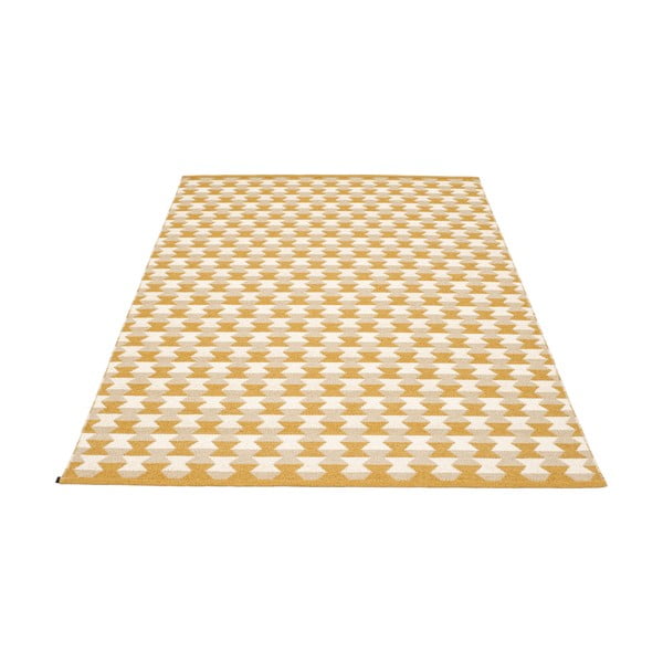 Okera dzeltens iekštelpu un āra paklājs 180x275 cm Dana Ochre – Pappelina-image-2