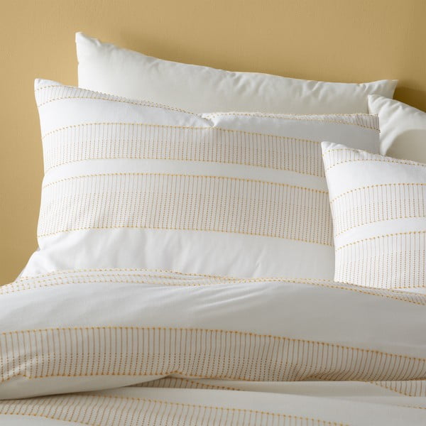 Bēša kokvilnas gultas veļa 200x135 cm Cairns – Pineapple Elephant-image-2