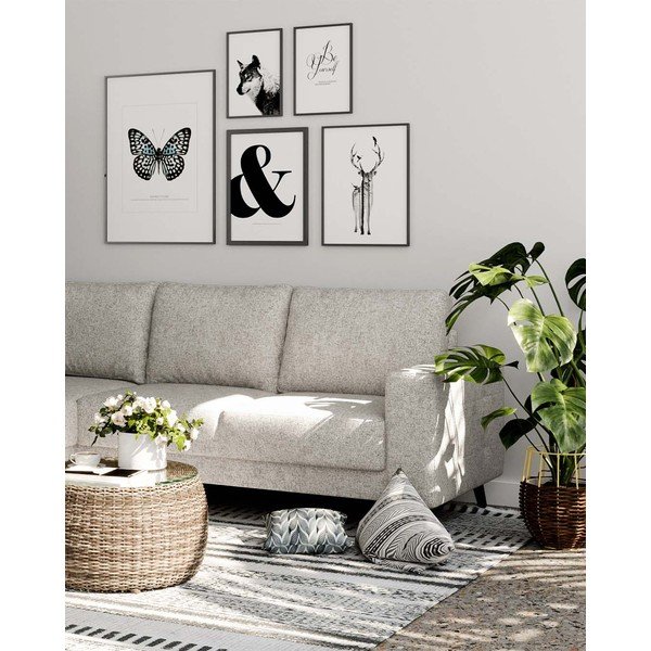 Krēmkrāsas stūra dīvāns (ar maināmu stūri) Fynn – Ghado-image-1