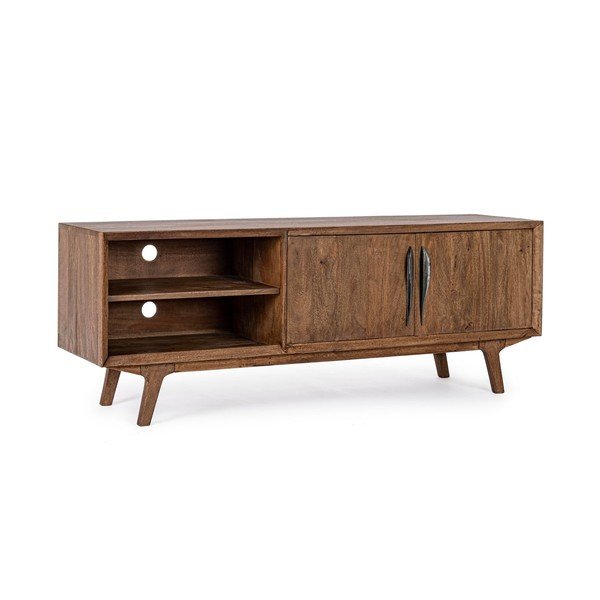 Dabīga toņa mango masīvkoka TV galdiņš 152x55x40 cm Sherman – Bizzotto