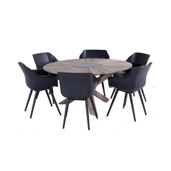 Dārza galds no tīkkoka Hartman Provence, ø 150 cm-image-2