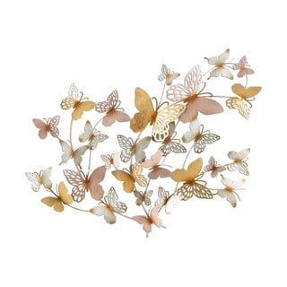 Metāla sienas dekori 132x95,5 cm Butterflies – Mauro Ferretti