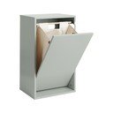 Dūmakaini zils sienas veļas grozs Laundry Box – ReCollector