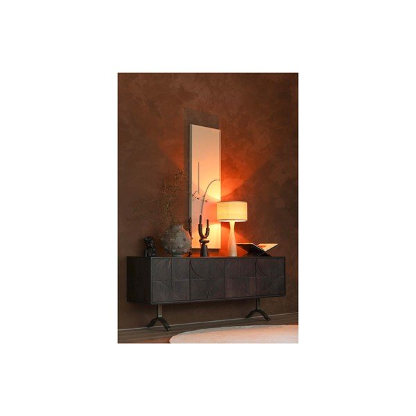 Dabīga toņa galda lampa (augstums 55 cm) Lunar – BePureHome-image-1