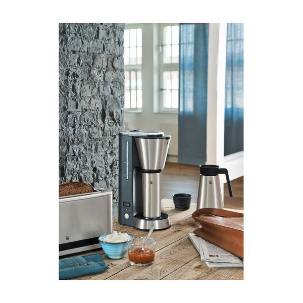 Nerūsējošā tērauda filtru kafijas automāts sudraba krāsā WMF Aroma KITCHENMINI-image-2