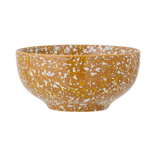 Oranžbalta keramikas bļoda Bloomingville Carmel, ø 15,5 cm