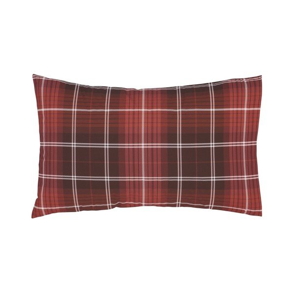 Sarkana divguļamā gultas veļa Catherine Lansfield Tartan Check, 220 x 230 cm-image-2