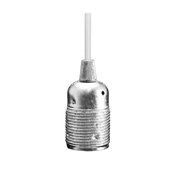 Sudraba un balta piekaramā lampa Sotto Luce BI Elementary 1S-image-1