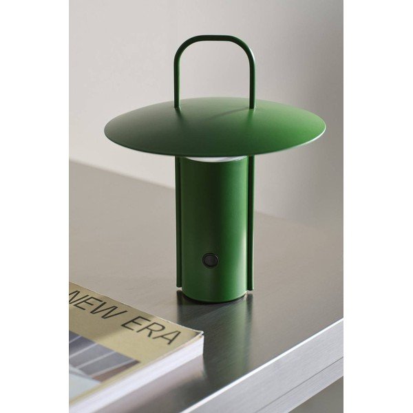 Zaļa metāla LED galda lampa ar regulējamu spilgtumu (augstums 24 cm) Venna – Jotex-image-2