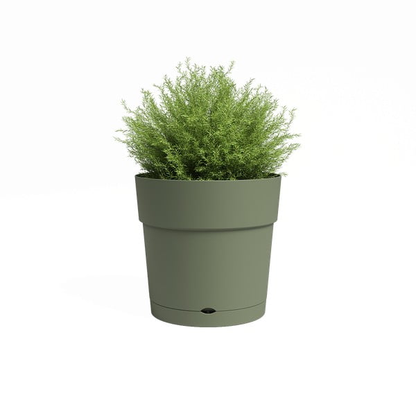 Piekarināms un pie sienas liekams/pašlaistošs puķu pods no pārstrādātas plastmasas ø 19,5 cm Capri – Artevasi-image-1