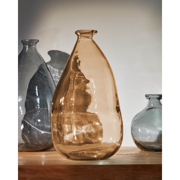 Brūna vāze (augstums 36 cm) Brenna – Kave Home-image-1
