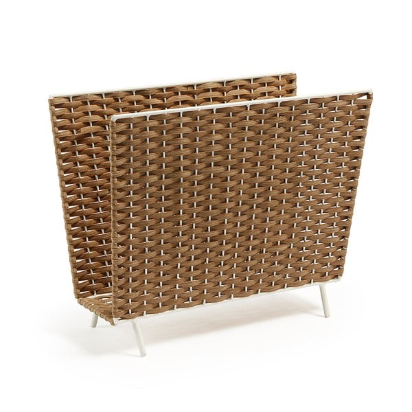 Mākslīgās rotangpalmas žurnālu statīvs Shibori – Kave Home