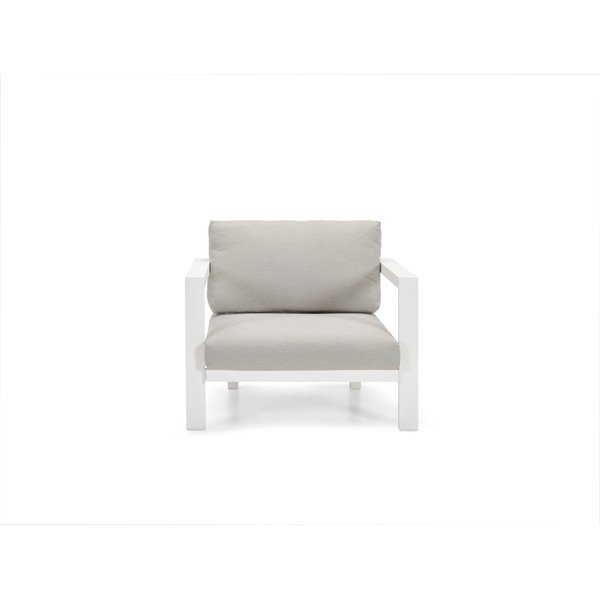 Krēmkrāsas dārza atpūtas krēsls Cubic – Diphano-image-2