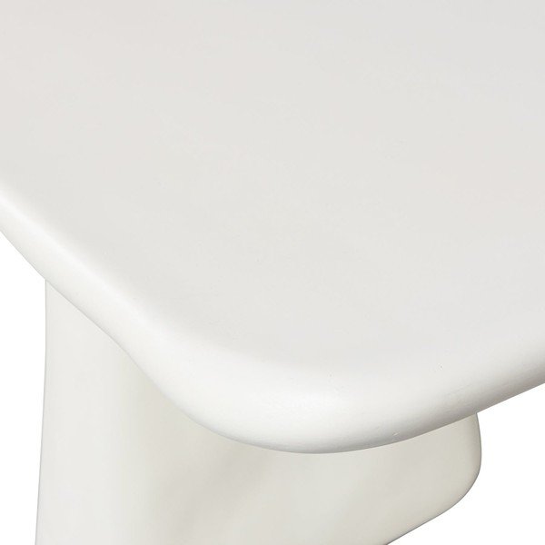 Ziloņkaula krāsas plastmasas dārza sols Loggia – WOOOD-image-4