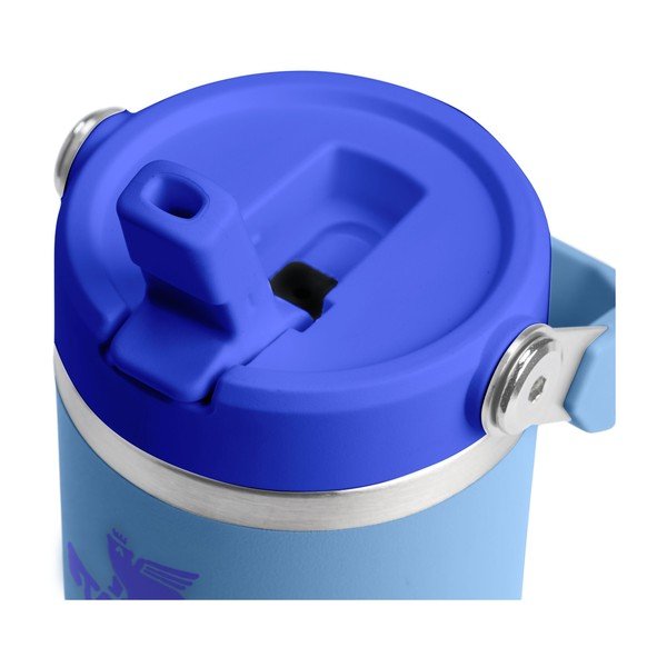 Zils nerūsējošā tērauda termoss 410 ml IceFlow™ Flip Straw 2.0 Tumbler Blue Sky – Stanley-image-2