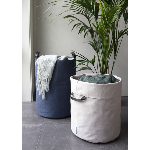 Zils veļas grozs Bigso Box of Sweden Bin, 69 l-image-1