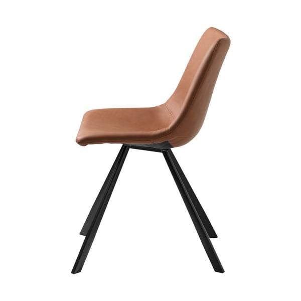 Konjakbrūns pusdienu krēsls Yukon – Unique Furniture-image-3