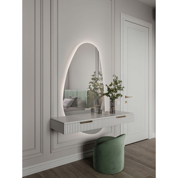 Sienas spogulis ar gaismu 3x140 cm Lorin – Nova Luce-image-2
