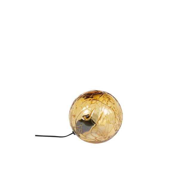 Galda lampa zelta krāsā Dutchbone Lune, ø 24 cm