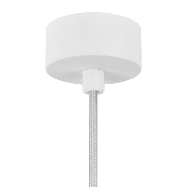 Piekaramā lampa zelta krāsā ar baltu kabeli Sotto Luce Awa-image-2