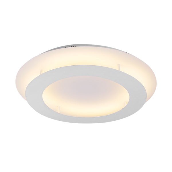 Balta LED griestu lampa ar metāla abažūru 50x50 cm Merle – Candellux Lighting