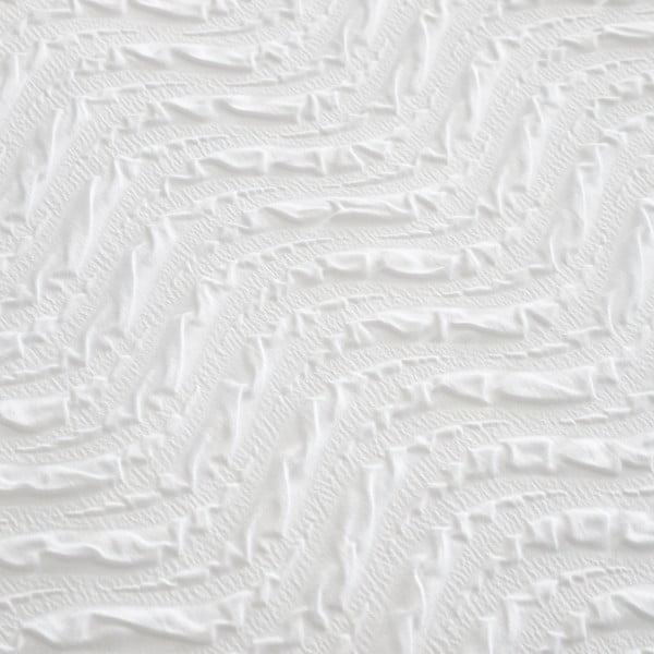 Balta divguļamā gultas veļa no krepa auduma 200x200 cm Heatset Wave – Catherine Lansfield-image-4
