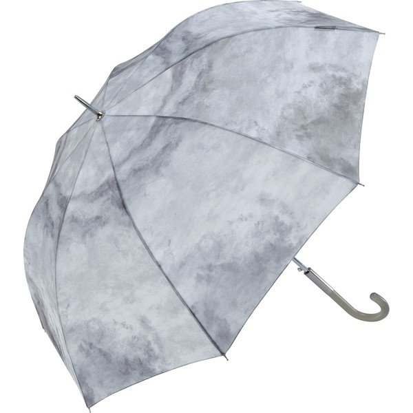 Pelēks vējdrošs lietussargs Ambiance Cloud Effect, ⌀ 122 cm