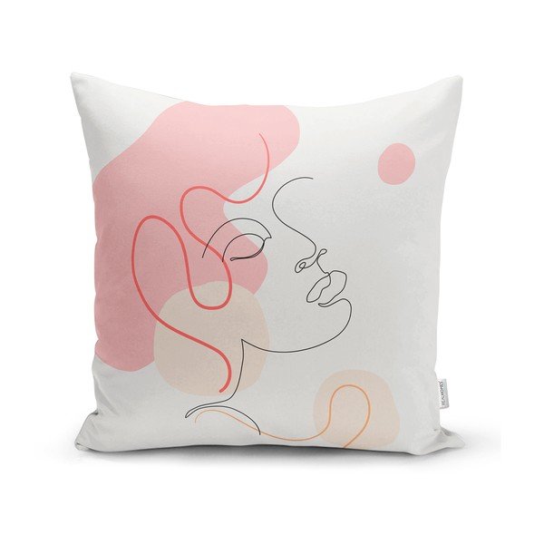 4 dekoratīvo spilvendrānu komplekts Minimalist Cushion Covers Minimalist Woman, 45 x 45 cm-image-3