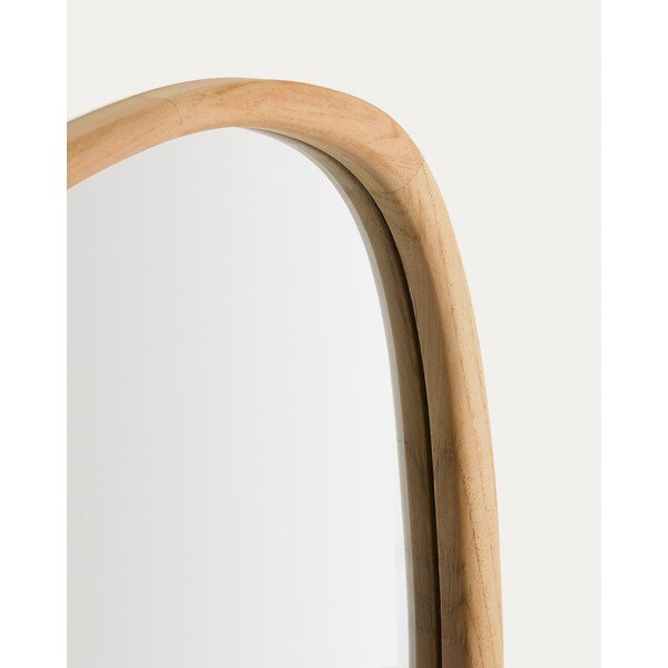 Sienas spogulis ar masīvkoka rāmi 45,5x47 cm Alura – Kave Home-image-3