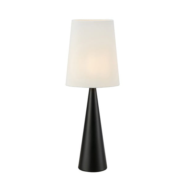 Melna/balta galda lampa (augstums 64 cm) Conus – Markslöjd